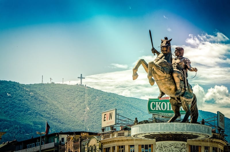 Alexander the Great Statue